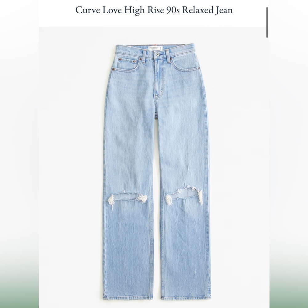 Curve Love High Rise 90’s Relaxed Jean